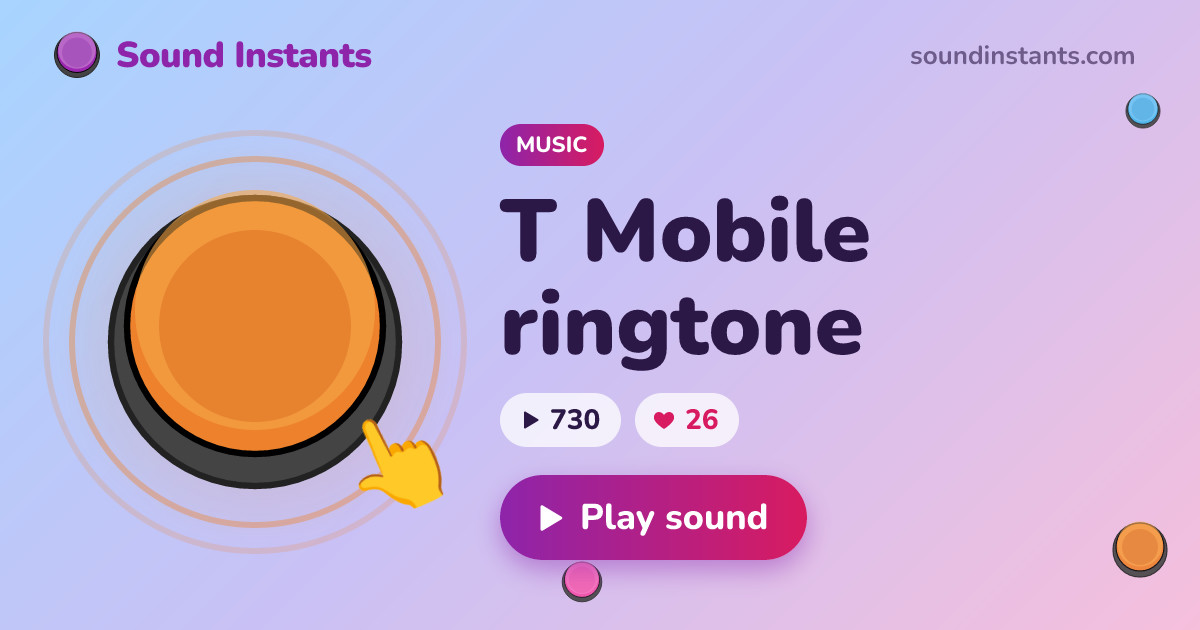 Raintone Meme sound: T Mobile ringtone | Sound Instants